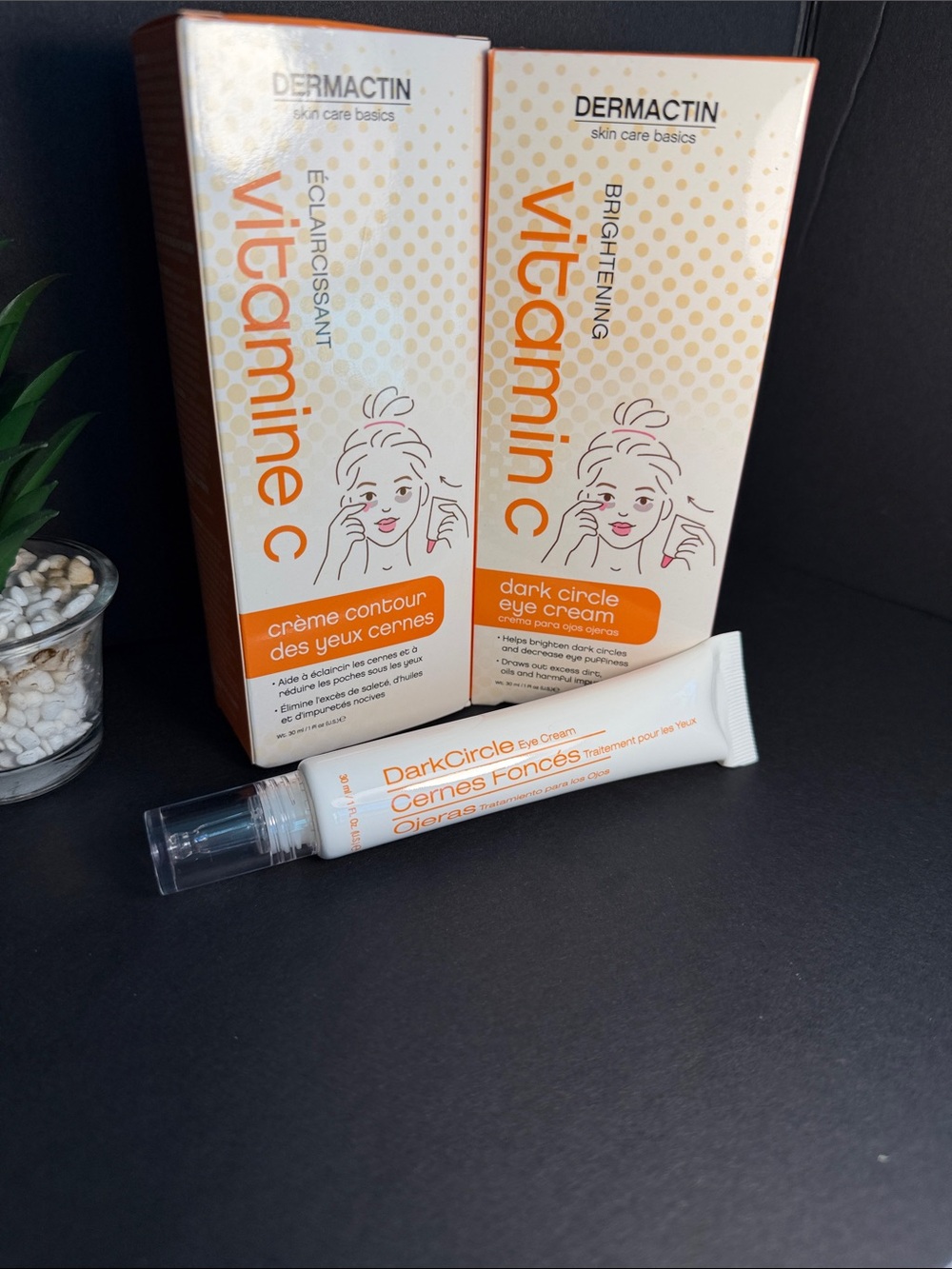 2 for $10. Dermactin Vitamin C dark Circle under Eye Cream